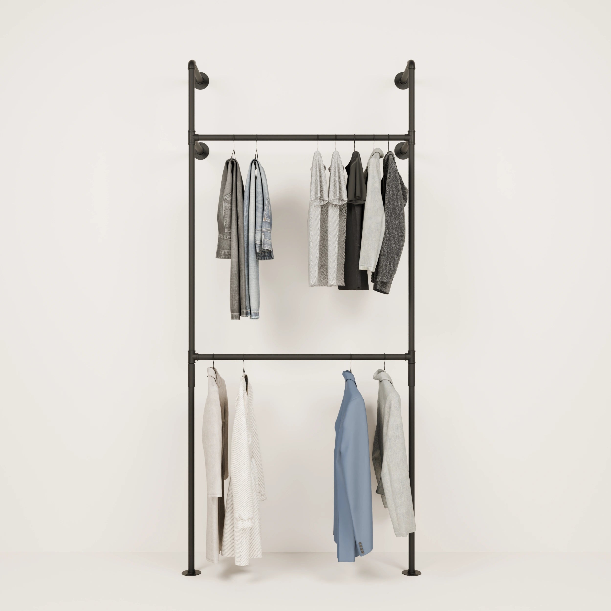 Closet Hanging Rod Maximize Your Storage Space pamo. pamo. design
