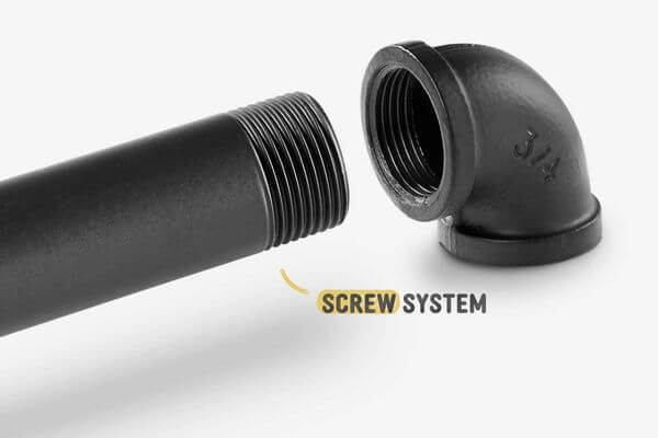 Sophisticated screw system by pamo