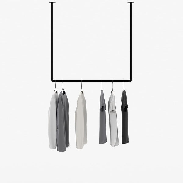 Ceiling clothes rail 