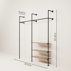 KIM 2 OAK – 3 shelves