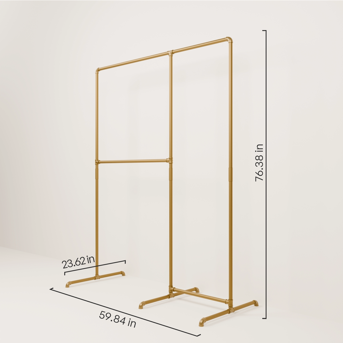 Gold Frame Rack Gold Clothing Racks Glamorous Home Decor | pamo. – pamo. design