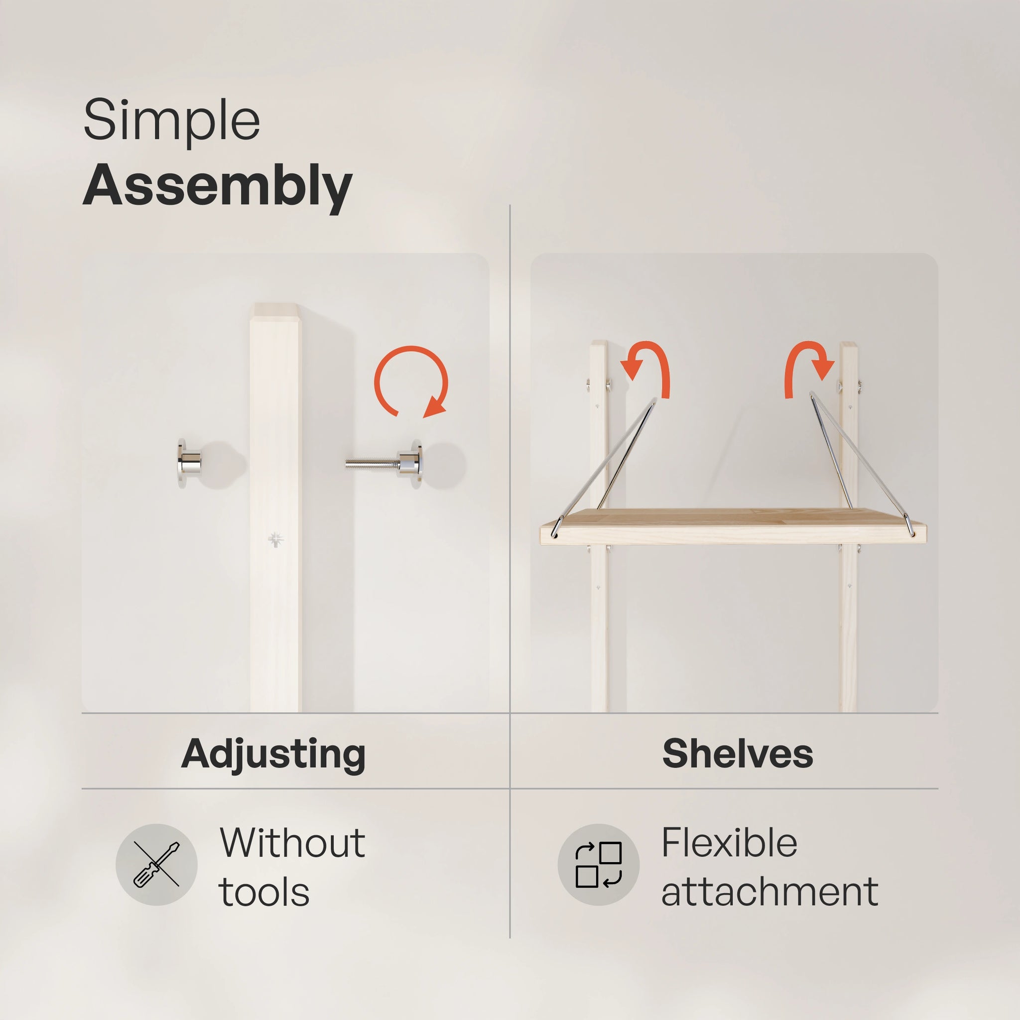 STAKK – Wall shelf