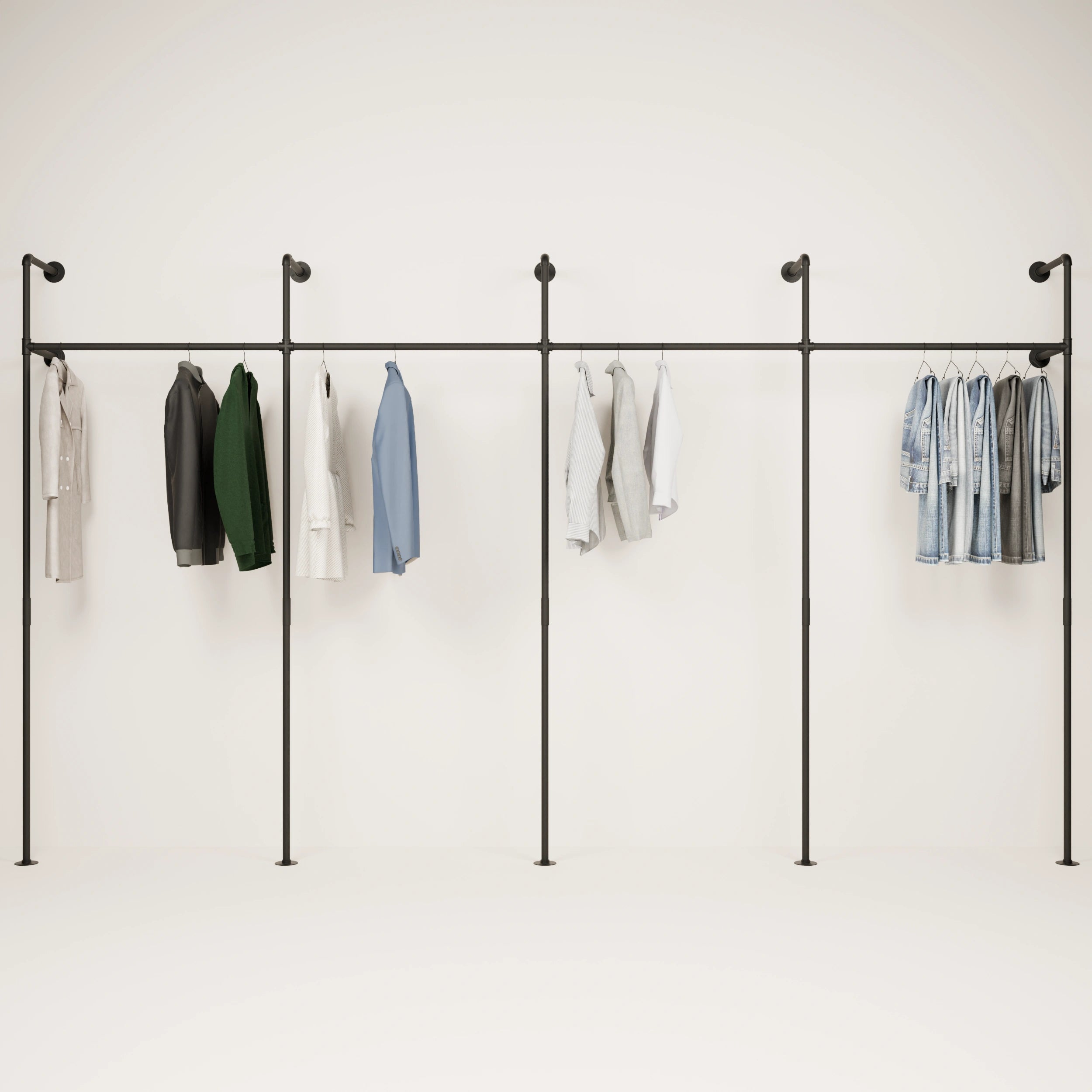 KIM 4 sturdy clothes rack