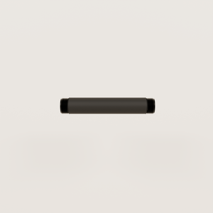 THREADED PIPE 3/4" – Various lengths | powder coated black malleable iron pipe