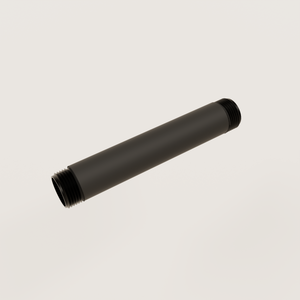 THREADED PIPE 3/4" – Various lengths | powder coated black malleable iron pipe