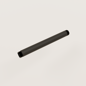 THREADED PIPE 3/4" – Various lengths | powder coated black malleable iron pipe