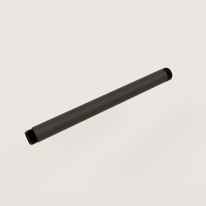 THREADED PIPE 3/4" – Various lengths | powder coated black malleable iron pipe