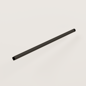 THREADED PIPE 3/4" – Various lengths | powder coated black malleable iron pipe