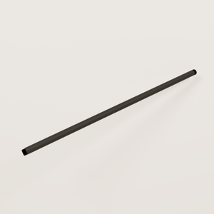 THREADED PIPE 3/4" – Various lengths | powder coated black malleable iron pipe