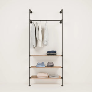 KIM 1 OAK – 3 shelves