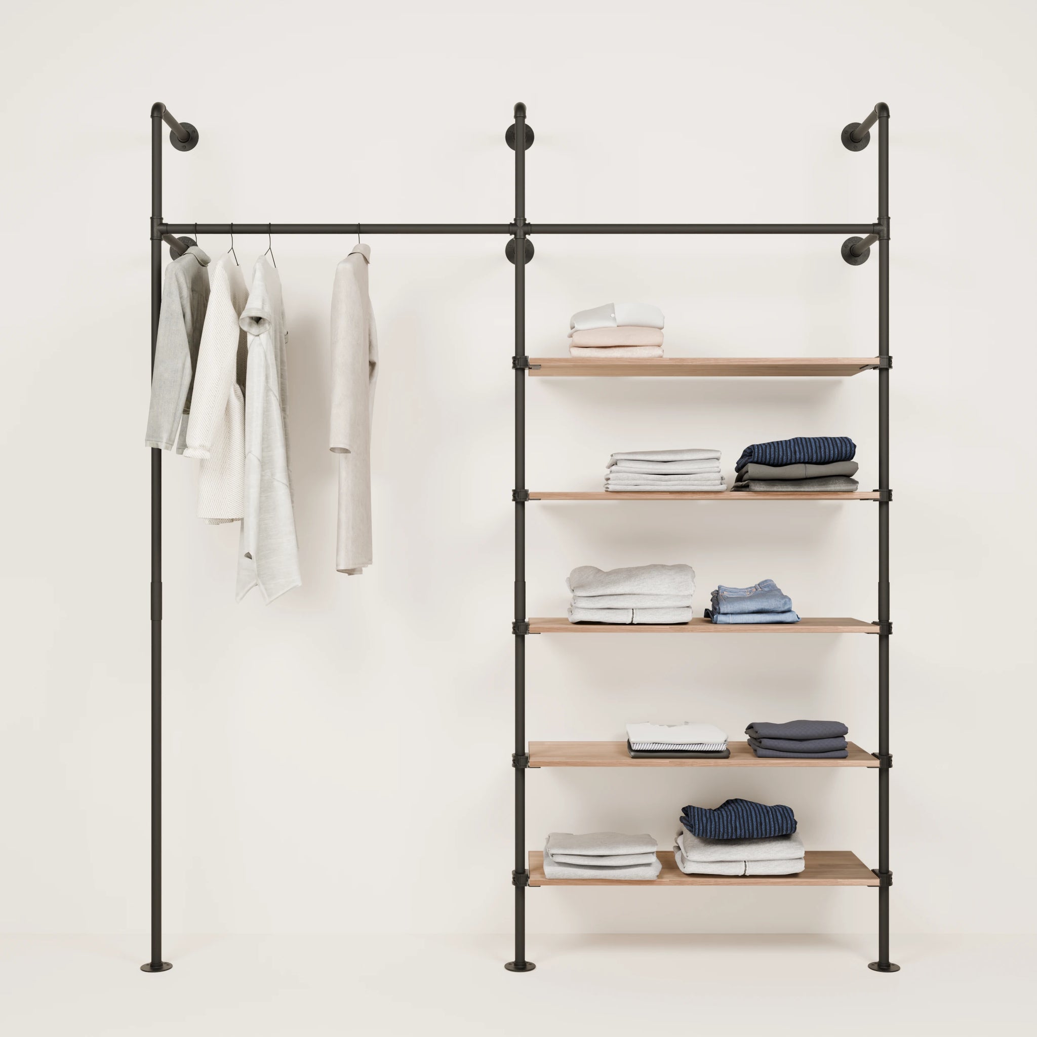 KIM 2 OAK – 5 shelves