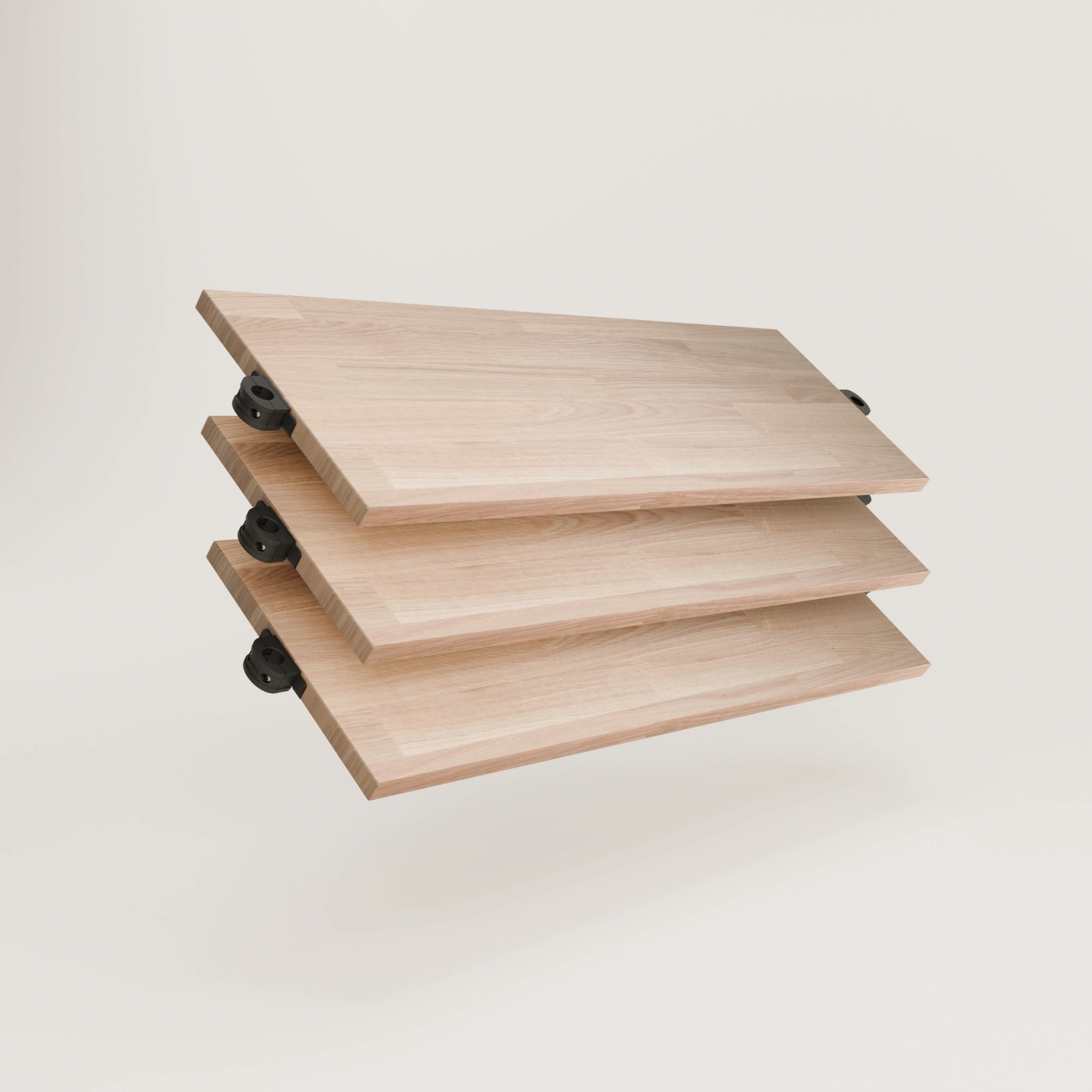 OAK shelf – clamp mounting | incl. mounting accessories