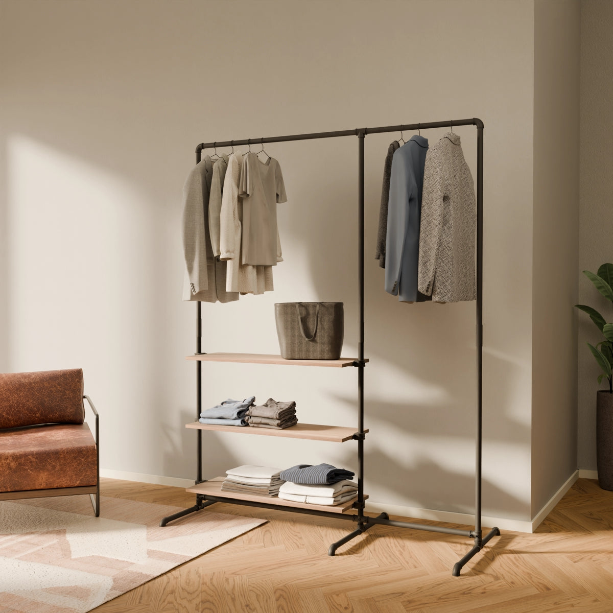 LAS 1.5 OAK – 3 shelves