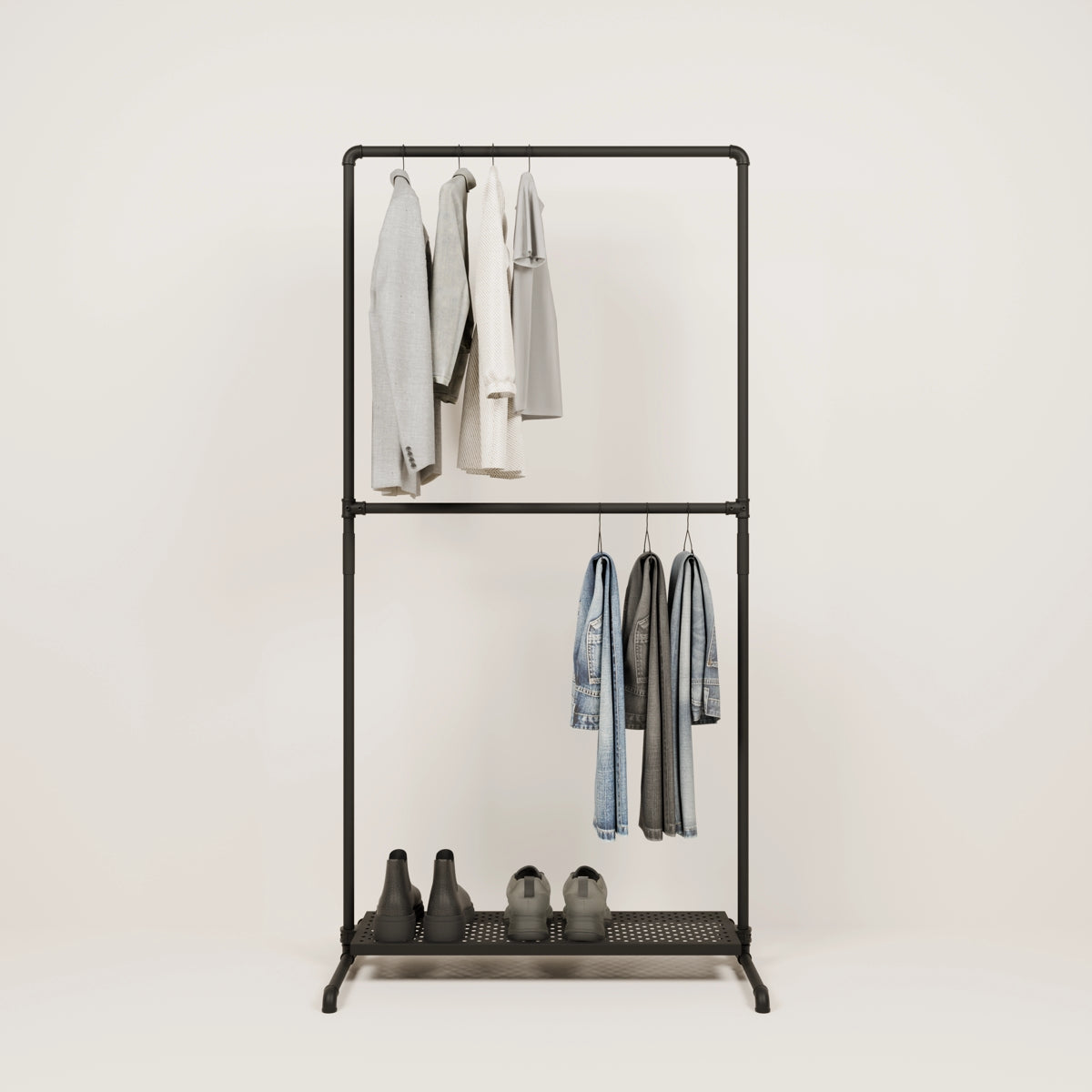 metal dress rack LAS LOW 1 METAL