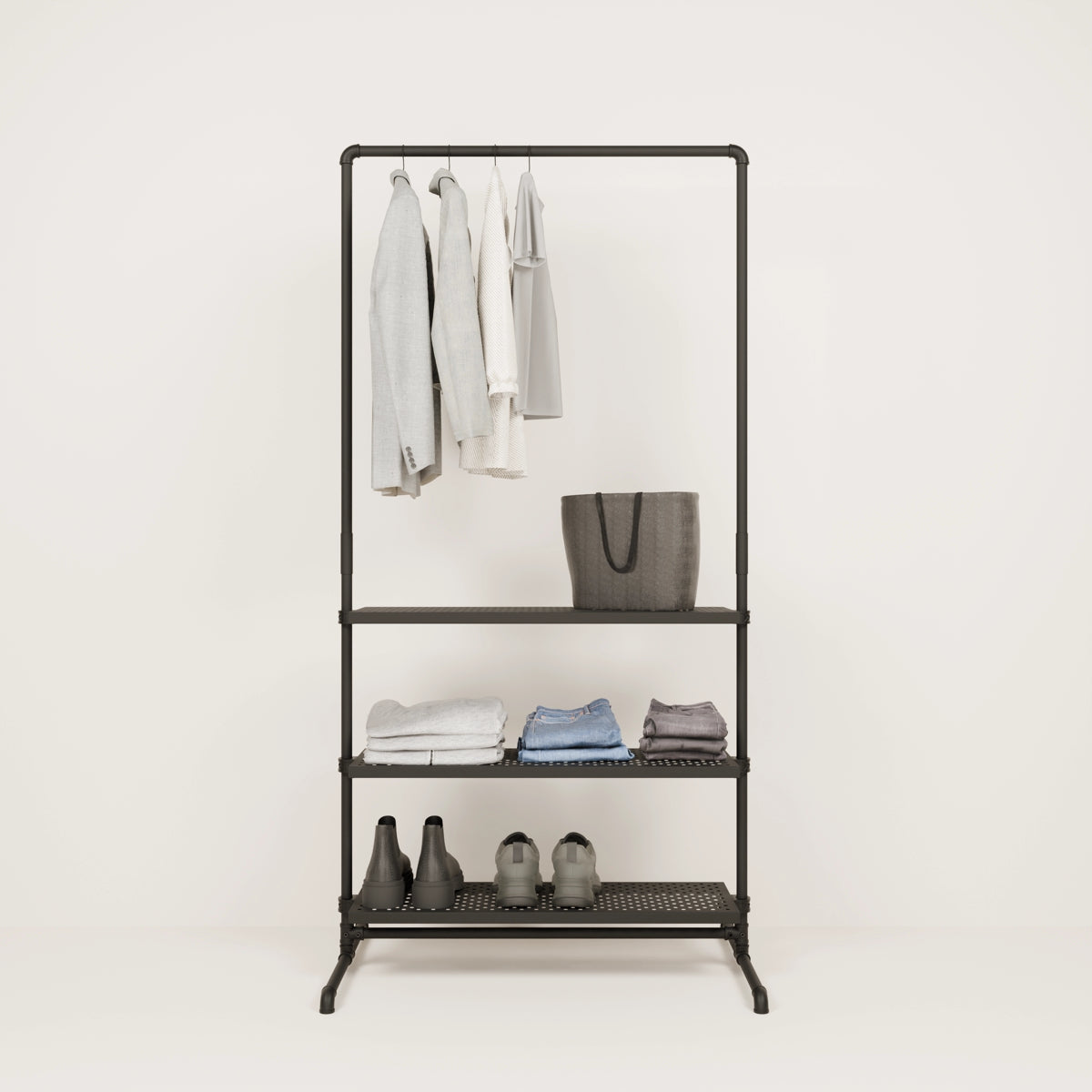 LAS 1 METAL – 3 shelves