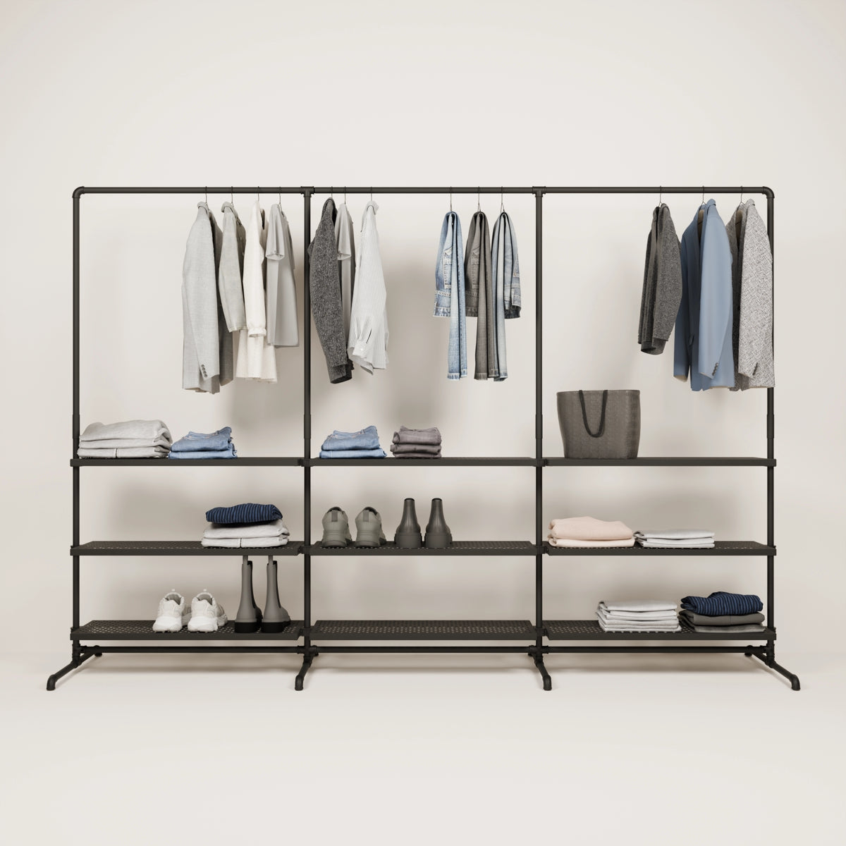 LAS 3 METAL – 9 shelves