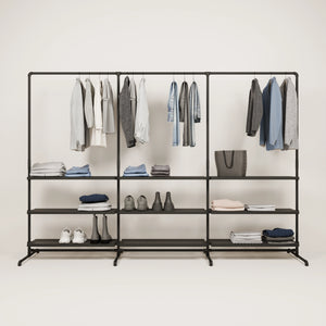 LAS 3 METAL – 9 shelves