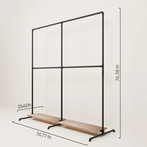 LAS 2 OAK – 2 shelves