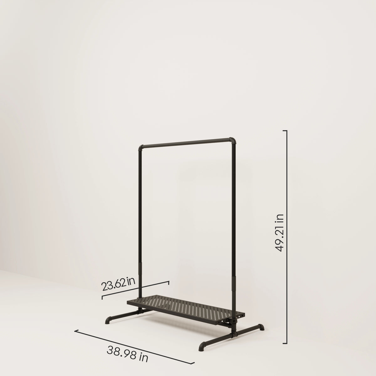 Las Low 1 Metal - 1 Shelf Las Low 1 Metal - 1 Shelf