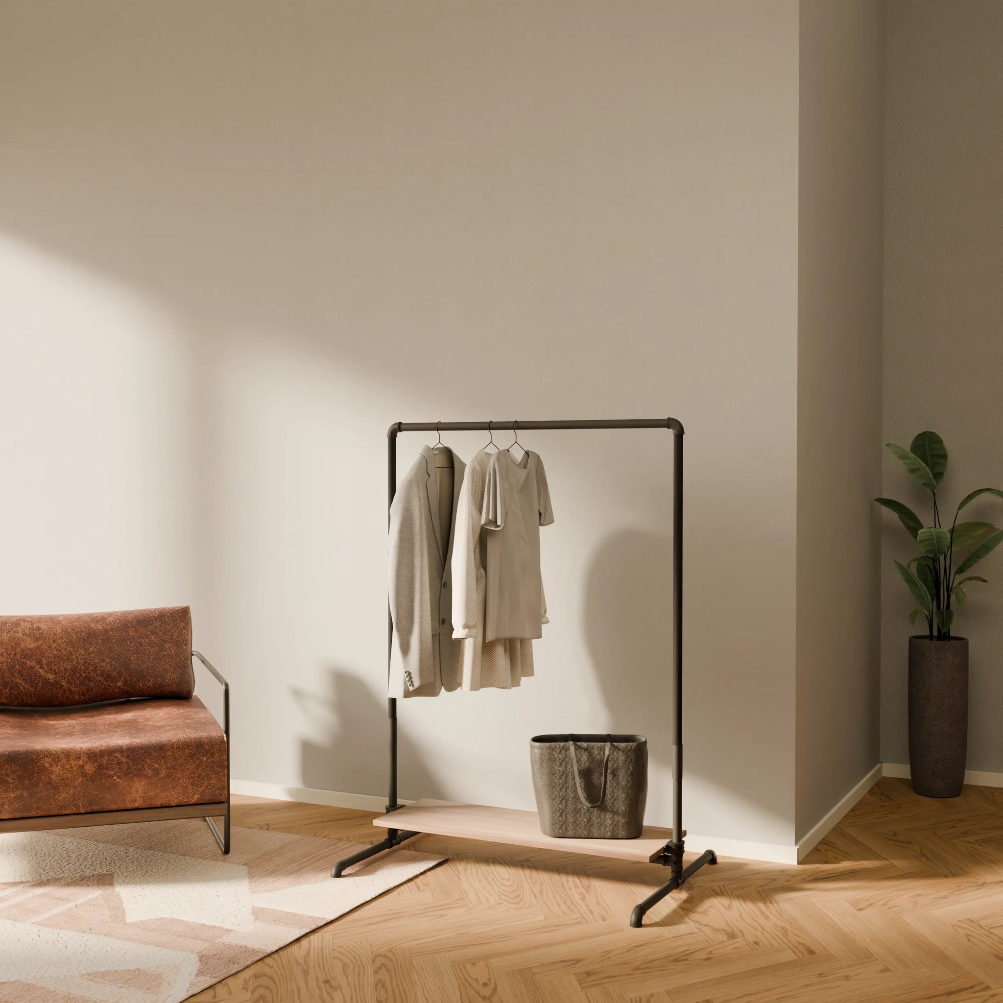 Clothing rack Shelf OAK – pamo. design