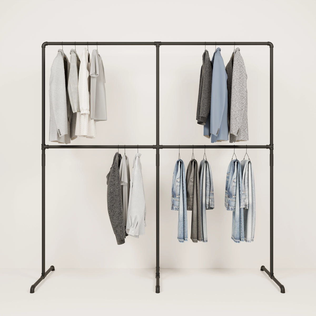 LAS 2 – Freestanding coat rack | Free standing closet rack