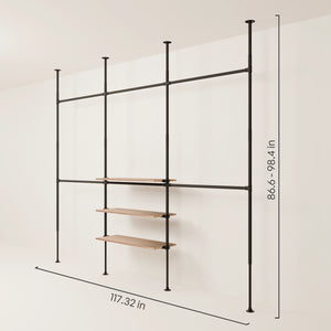 LOFT 3 OAK – 3 bottom shelves