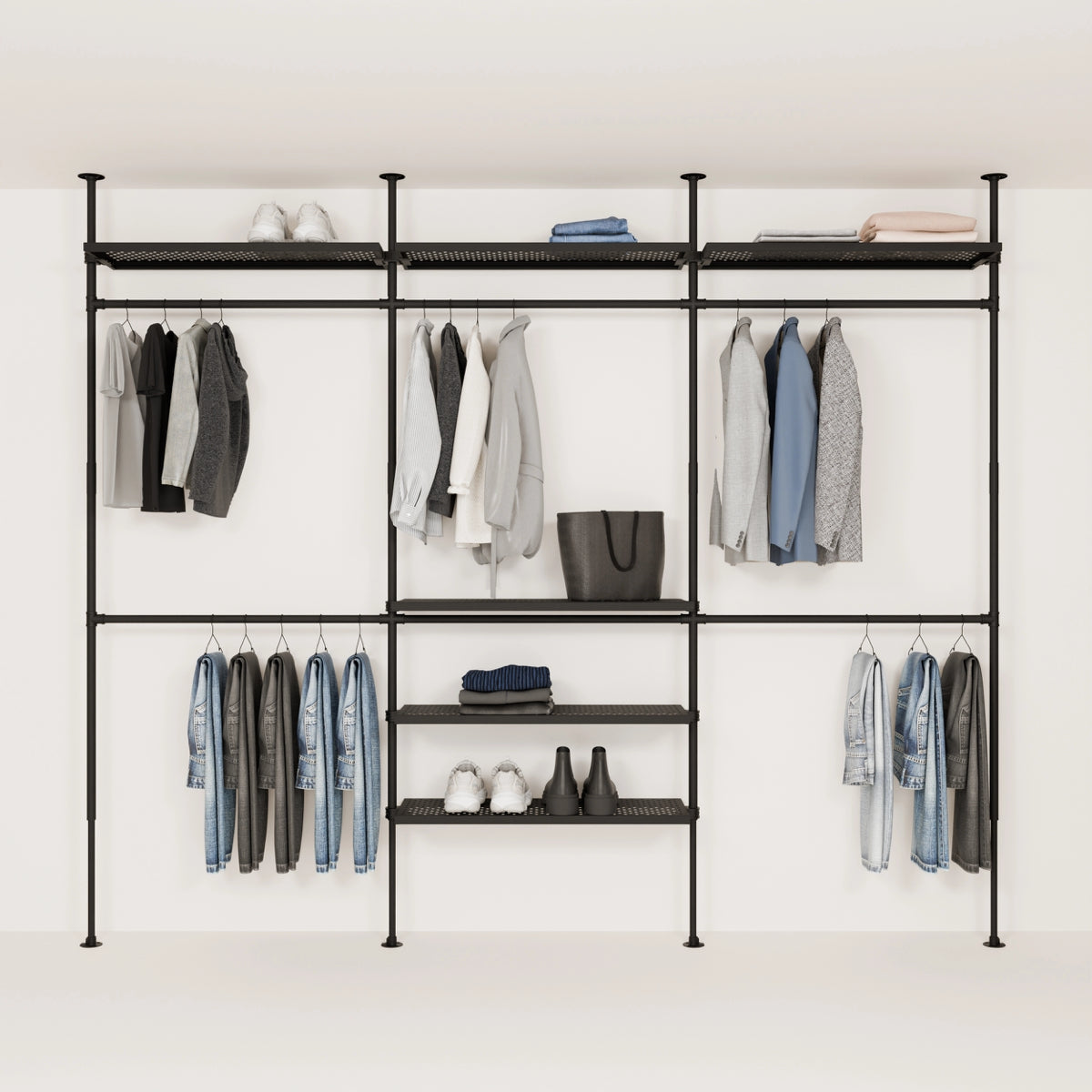 LOFT 3 METAL – 6 top shelves