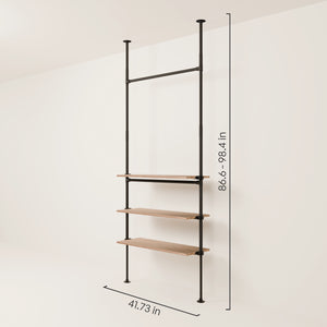 LOFT 1 OAK – 3 shelves