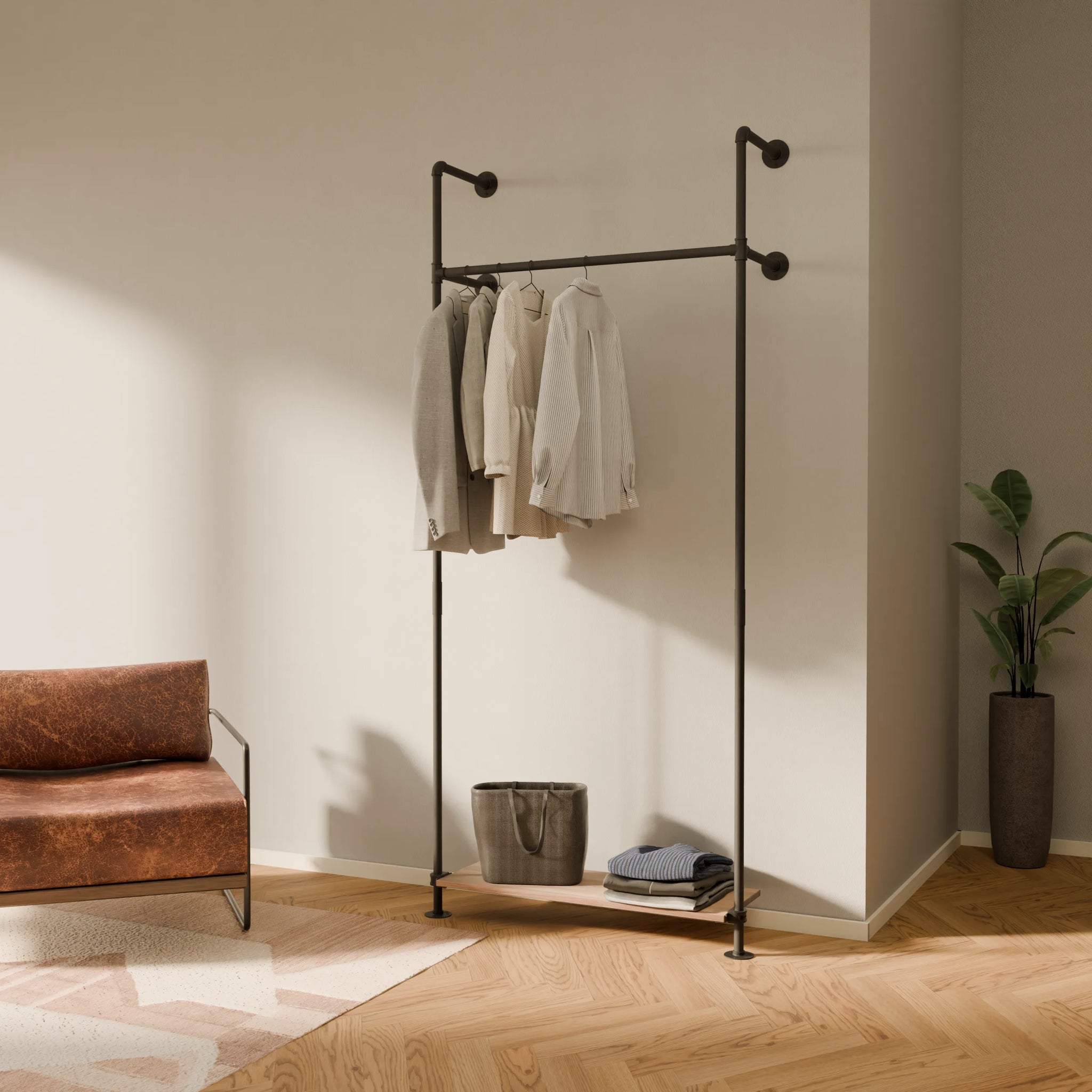Clothing rack Shelf OAK – pamo. design