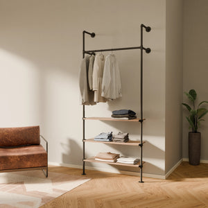 KIM 1 OAK – 3 shelves