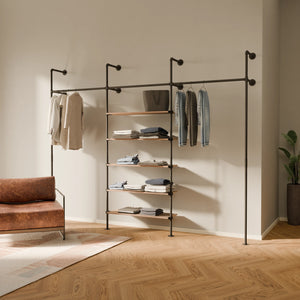 KIM 3 OAK – 5 shelves