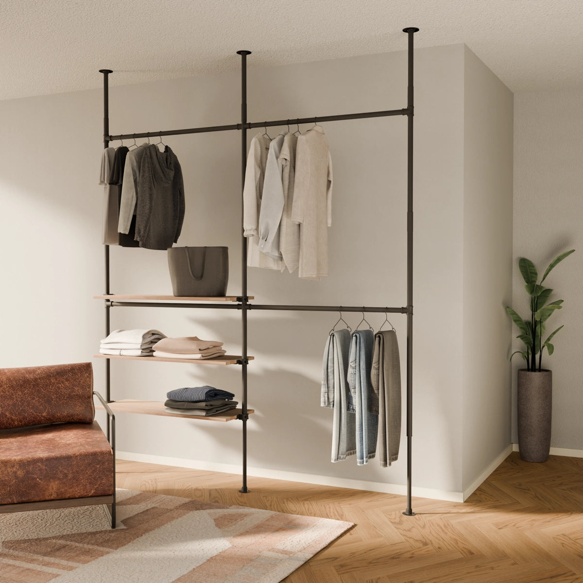 LOFT 2 OAK – 3 shelves