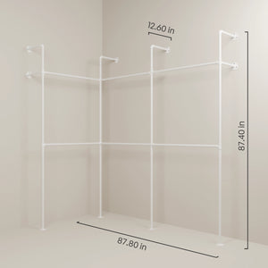 Corner Clothes Rack - Small Space Solution | pamo. – pamo. design