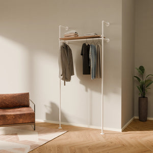 KIM 1 OAK – 1 top shelf | White