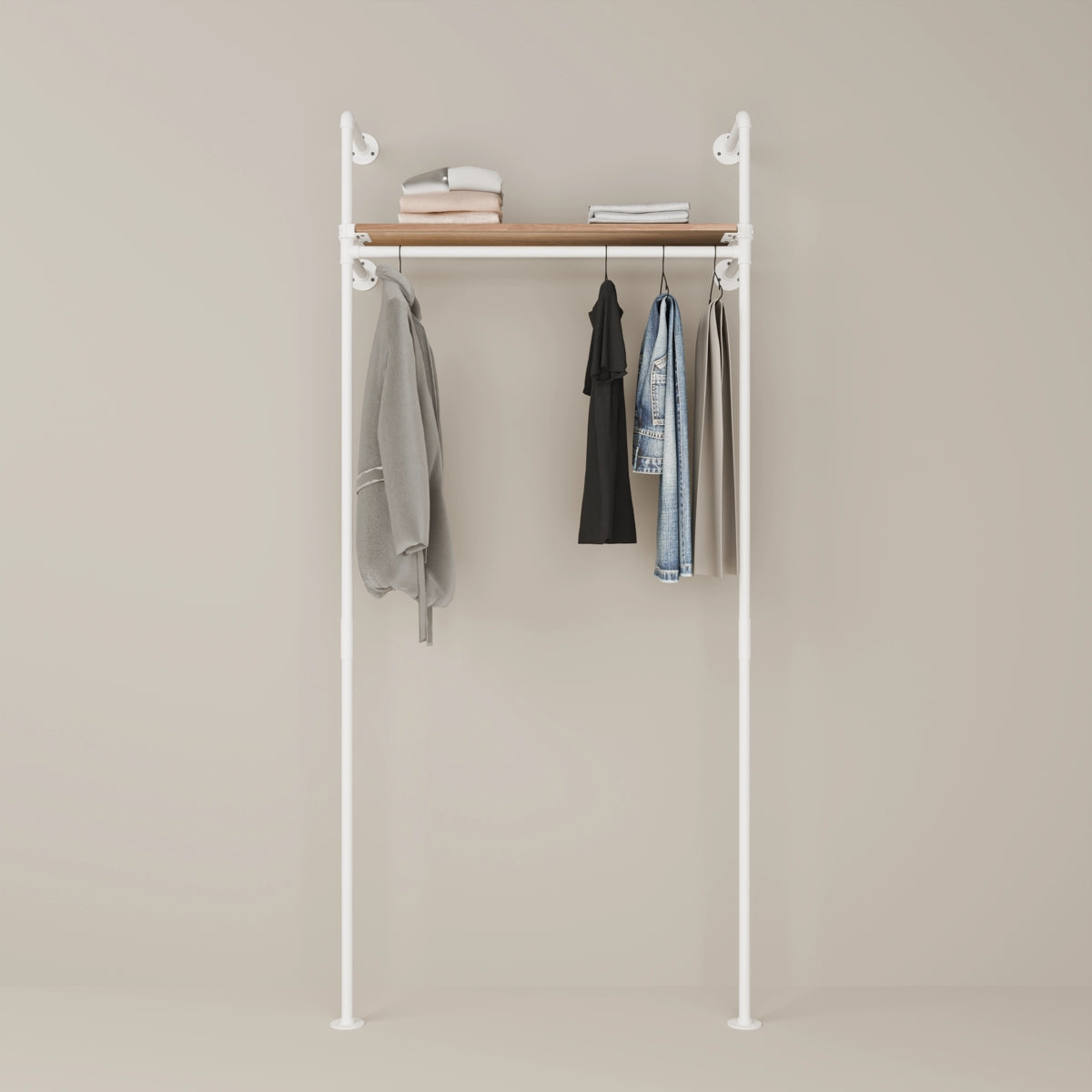 KIM 1 OAK – 1 top shelf | White