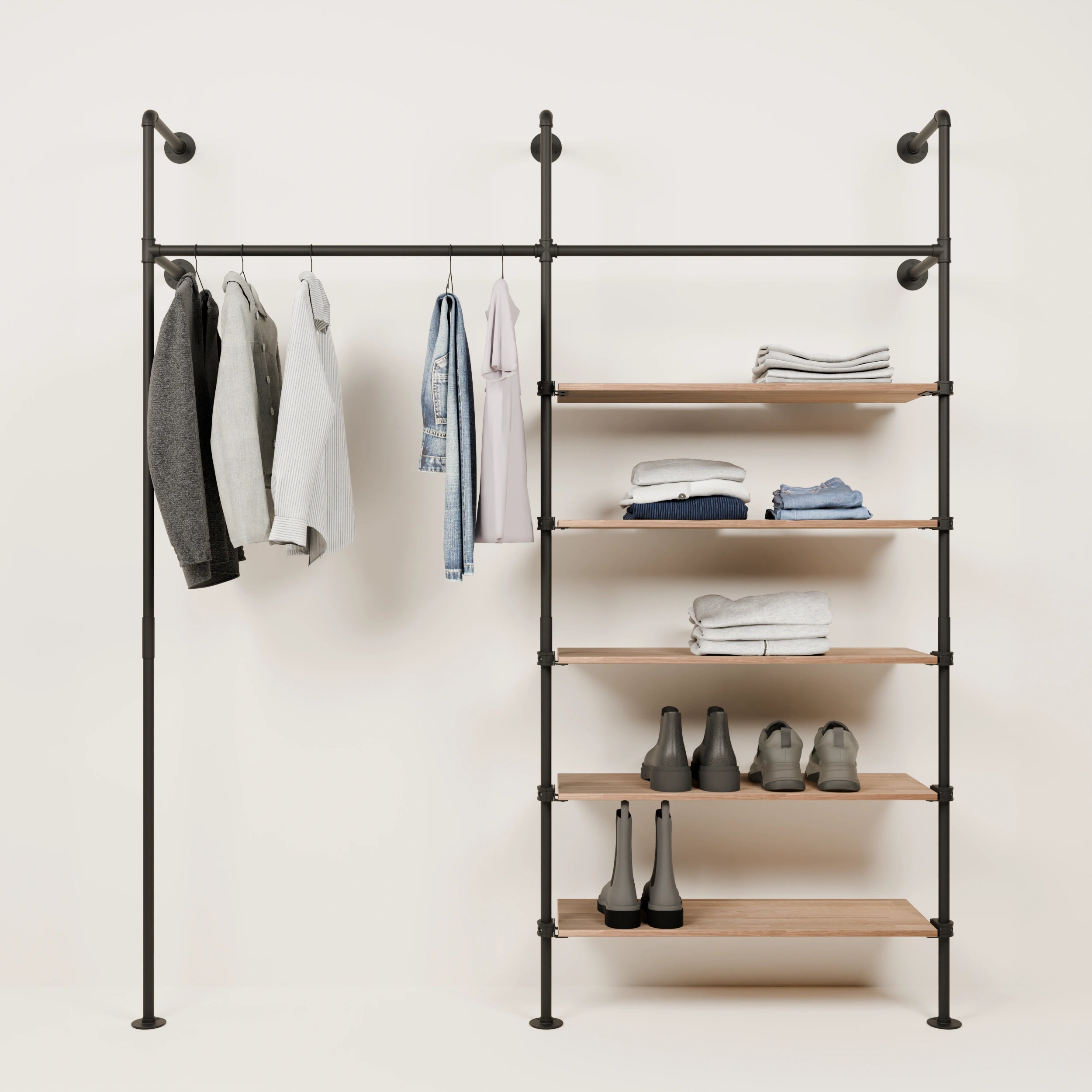 KIM 2 OAK – 5 shelves