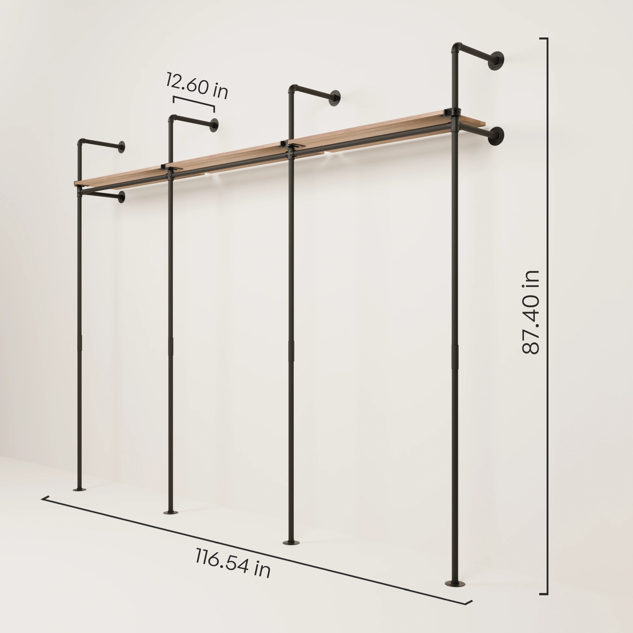 KIM 3 OAK – 3 shelves