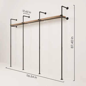 KIM 3 OAK – 3 shelves