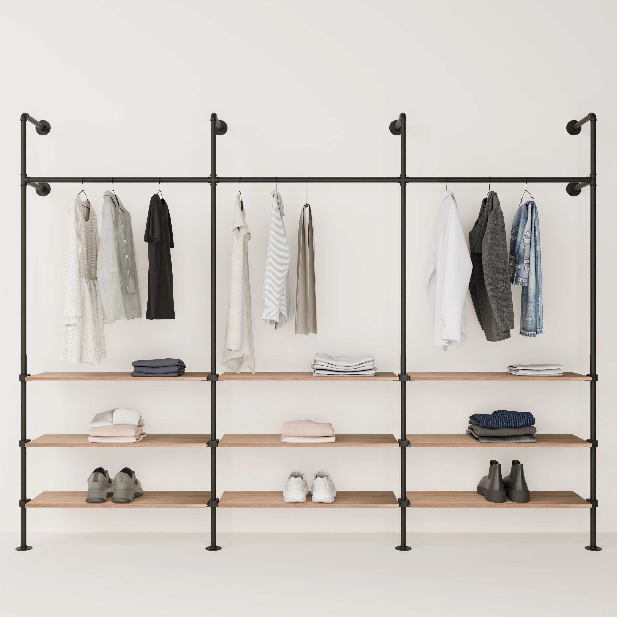 KIM 3 OAK – 9 shelves