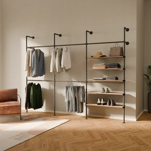 KIM DOUBLE OAK 3 – 5 shelves