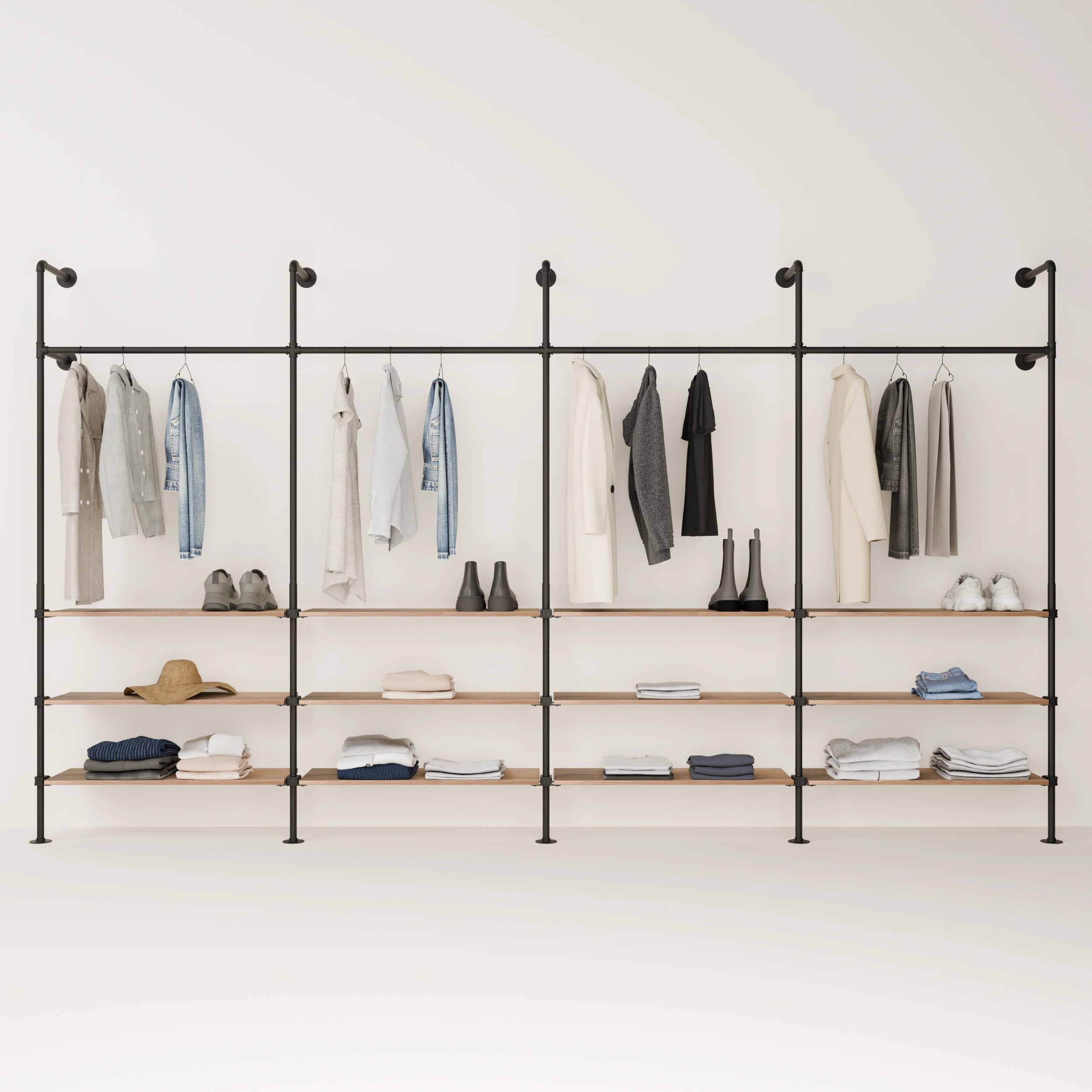 KIM 4 OAK – 12 shelves