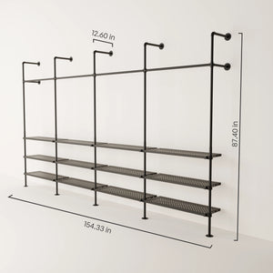 KIM 4 METAL – 12 shelves