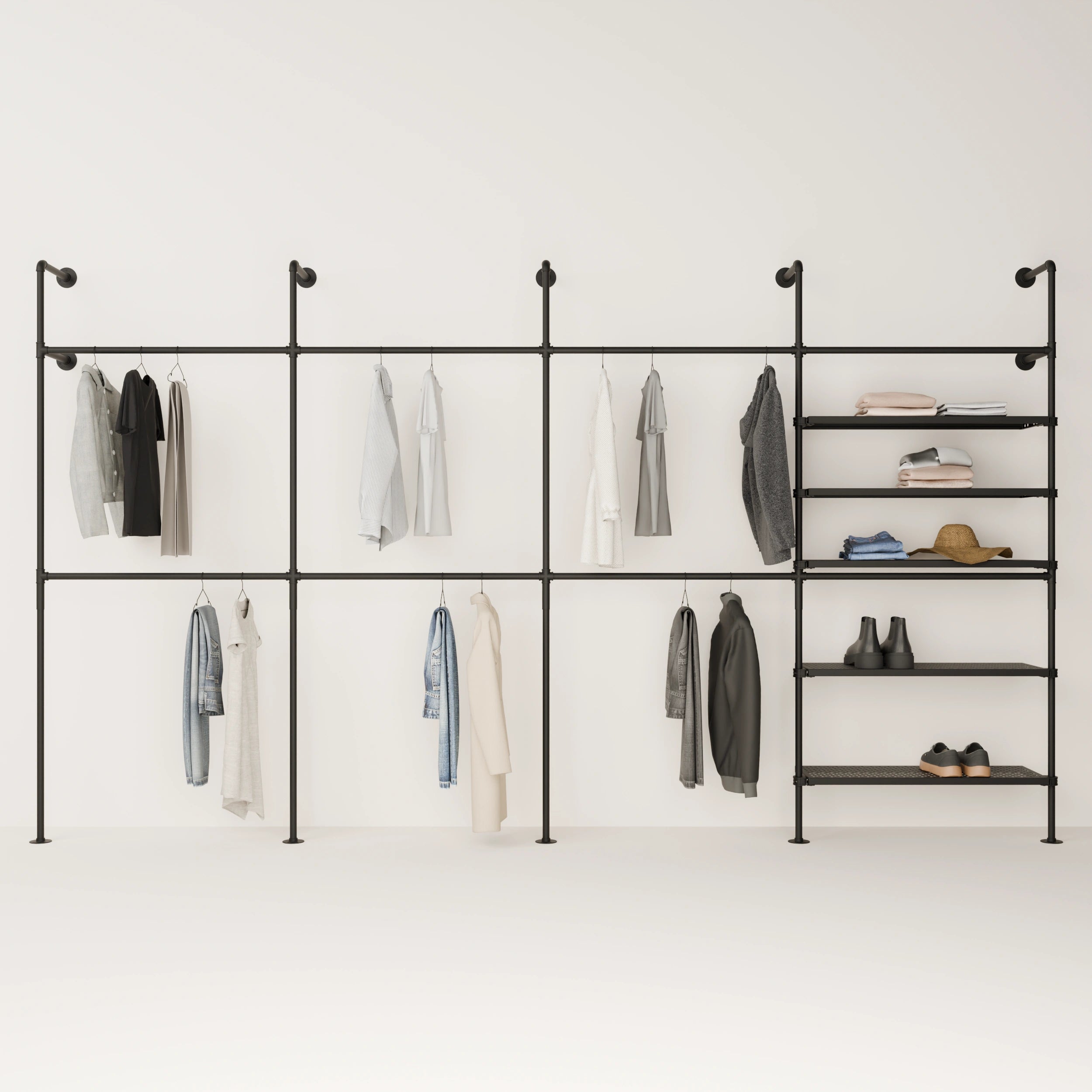 KIM DOUBLE 4 METAL – 5 shelves