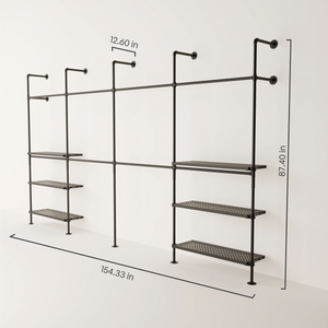 KIM DOUBLE 4 METAL – 6 shelves