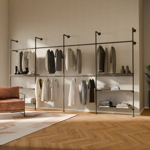 KIM DOUBLE 4 METAL – 6 shelves