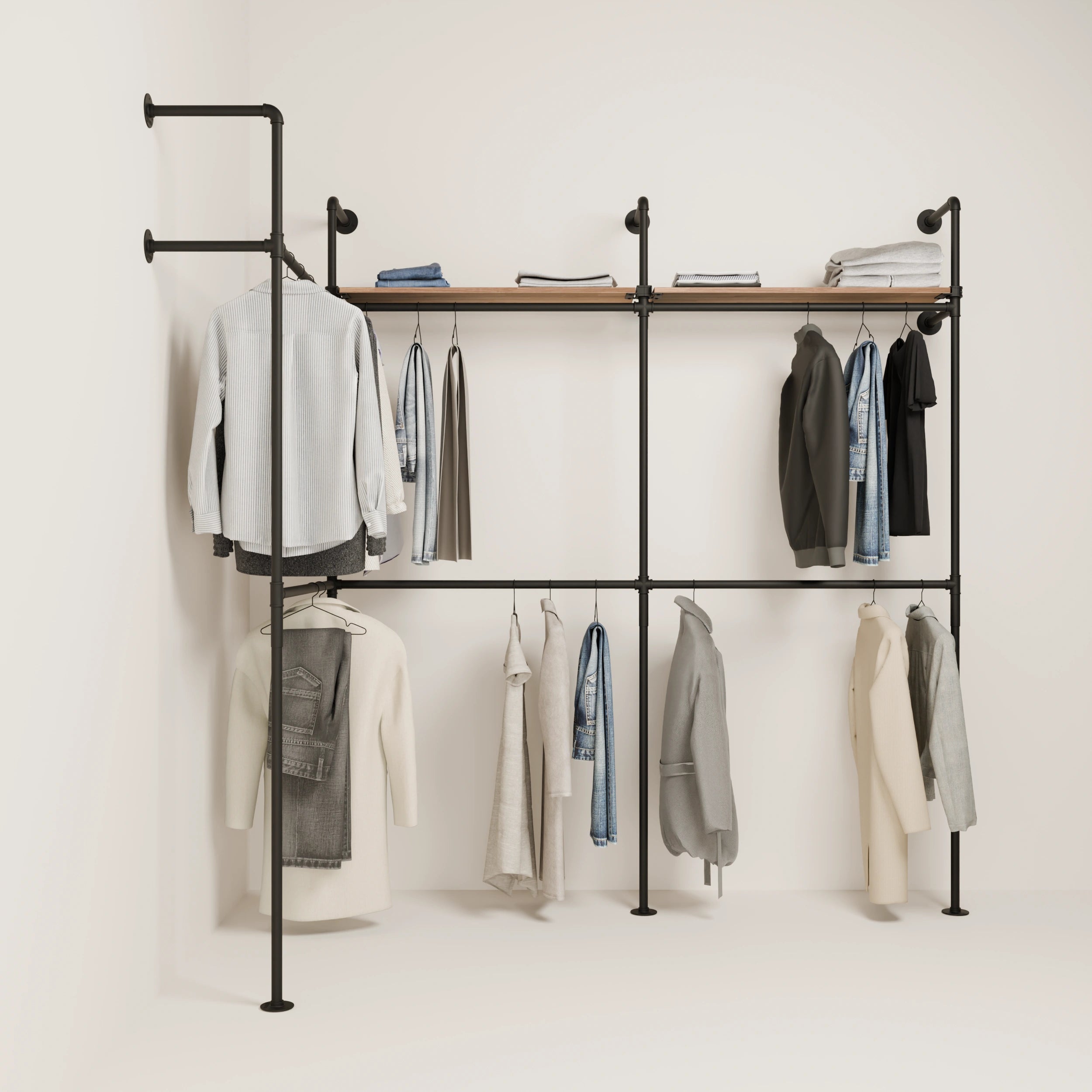 KIM EDGE DOUBLE 3 OAK – 2 shelves