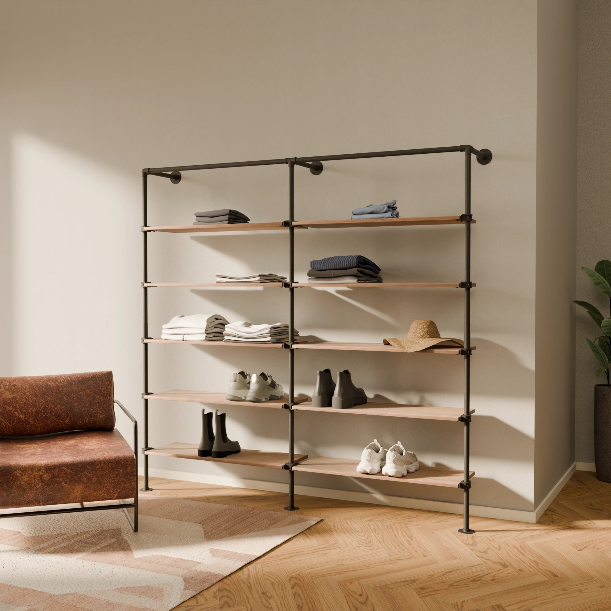 TIM 2 OAK – 10 shelves