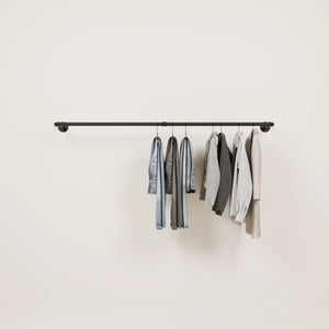 coat hanger rack in black