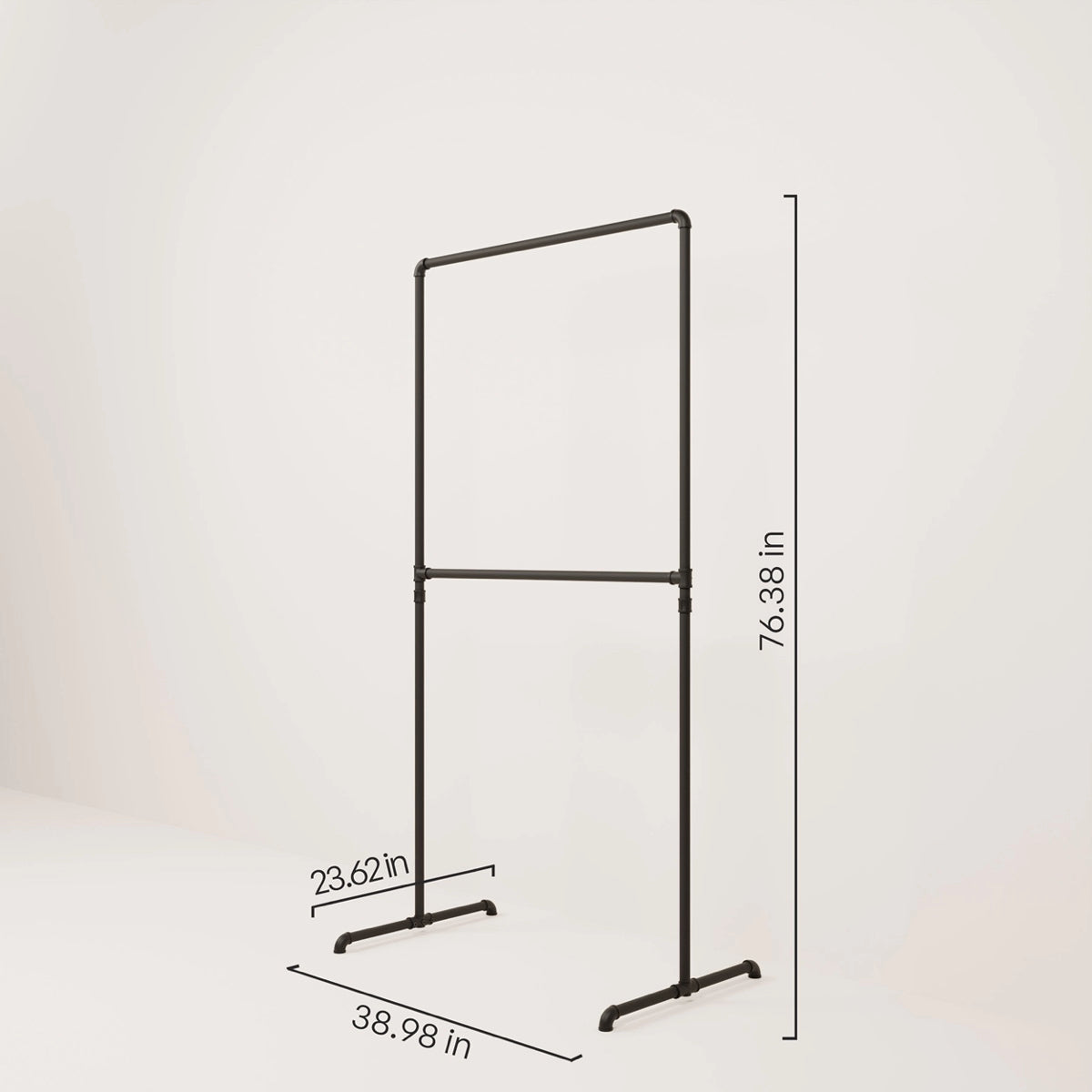 Dimensions clothing rack stand