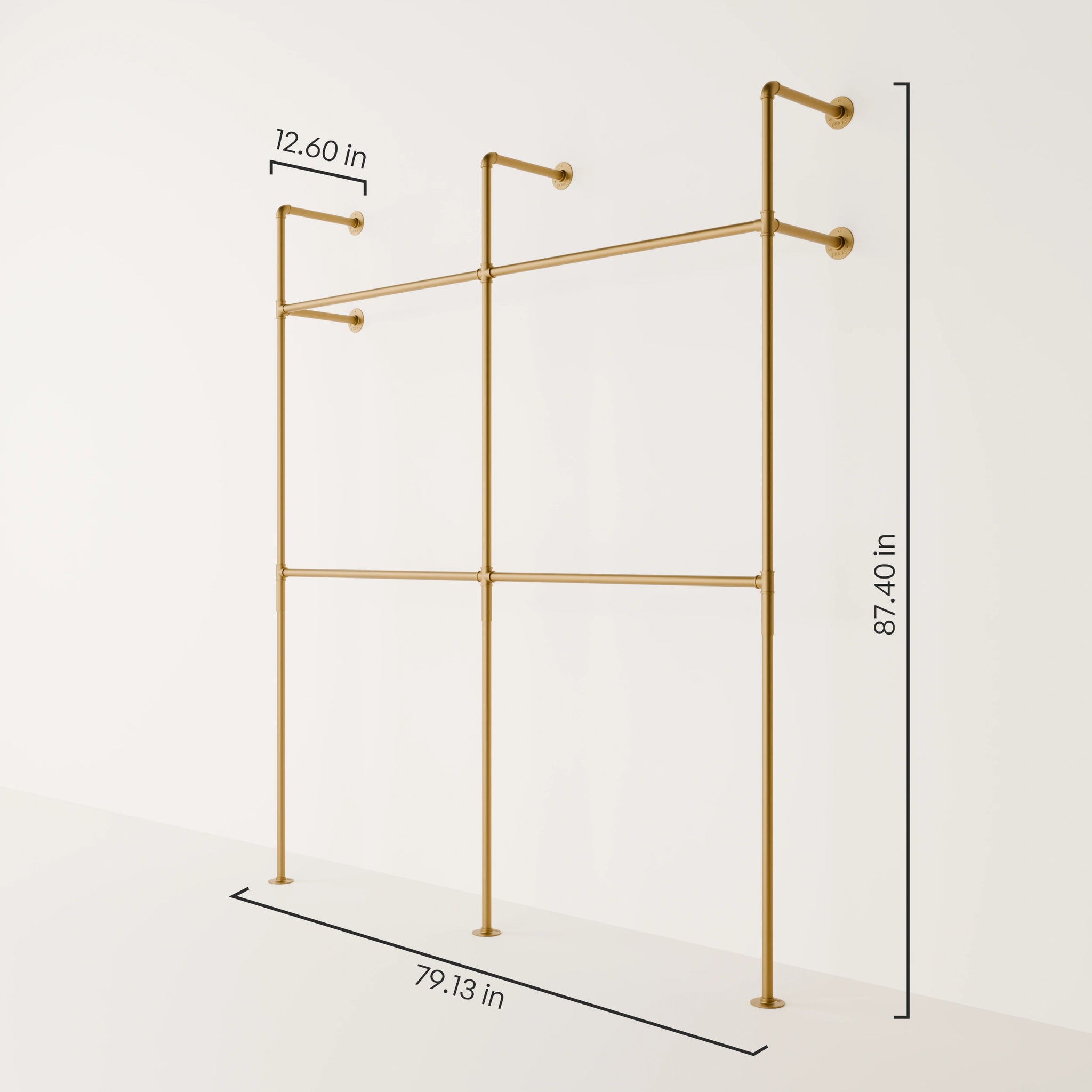 Gold Clothing Racks Glamorous Home Decor | pamo. – pamo. design